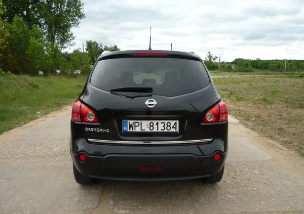 Nissan Qashqai+2 cena 26900 przebieg: 279200, rok produkcji 2008 z Płock małe 301